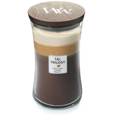 WoodWick(R) 21.5oz. Cafe Sweets Trilogy Jar Candle