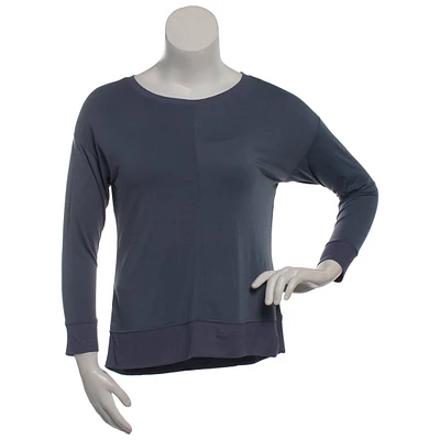 Womens French Laundry Dolman Sleeve Crew Neck Tee