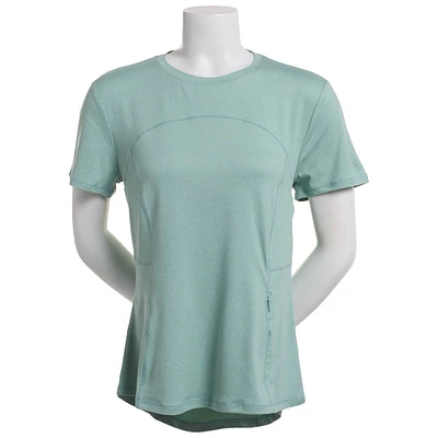 Womens Spyder Short Sleeve Crew Neck Tee