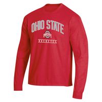 Mens Champion(R) Ohio State Long Sleeve Tee