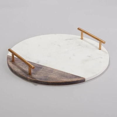 Kara Round Serving Tray