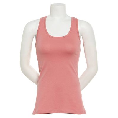 Juniors Aveto Solid Racer Back Tank Top