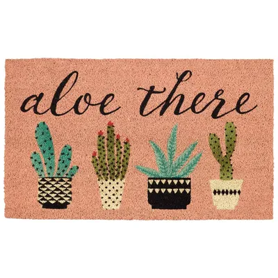 Design Imports Aloe There Doormat