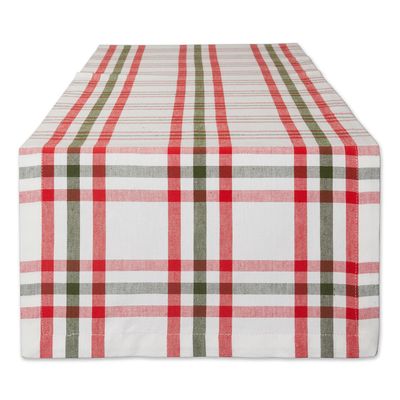 DII(R) Nutcracker Plaid Table Runner