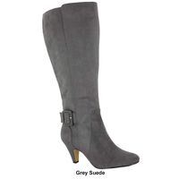 Womens Bella Vita Troy II Suede Wide Calf Tall Boots