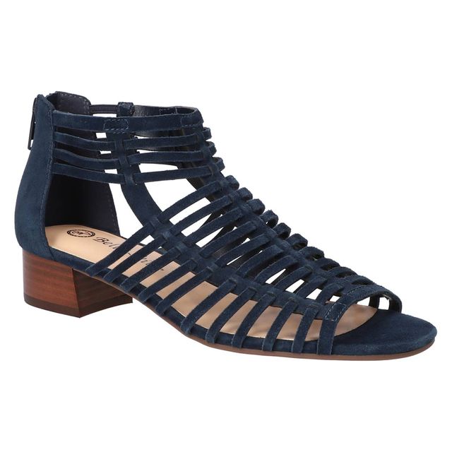 Bella Vita Womens Bella Vita Holden Suede Block Heel Strappy Sandals |  Connecticut Post Mall