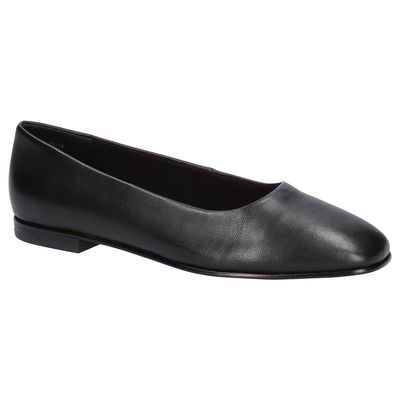 Womens Bella Vita Kimiko Leather Square Toe Flats