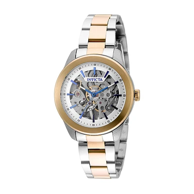 Womens Invicta Vintage Lady Mechanical White Dial Watch - 32309