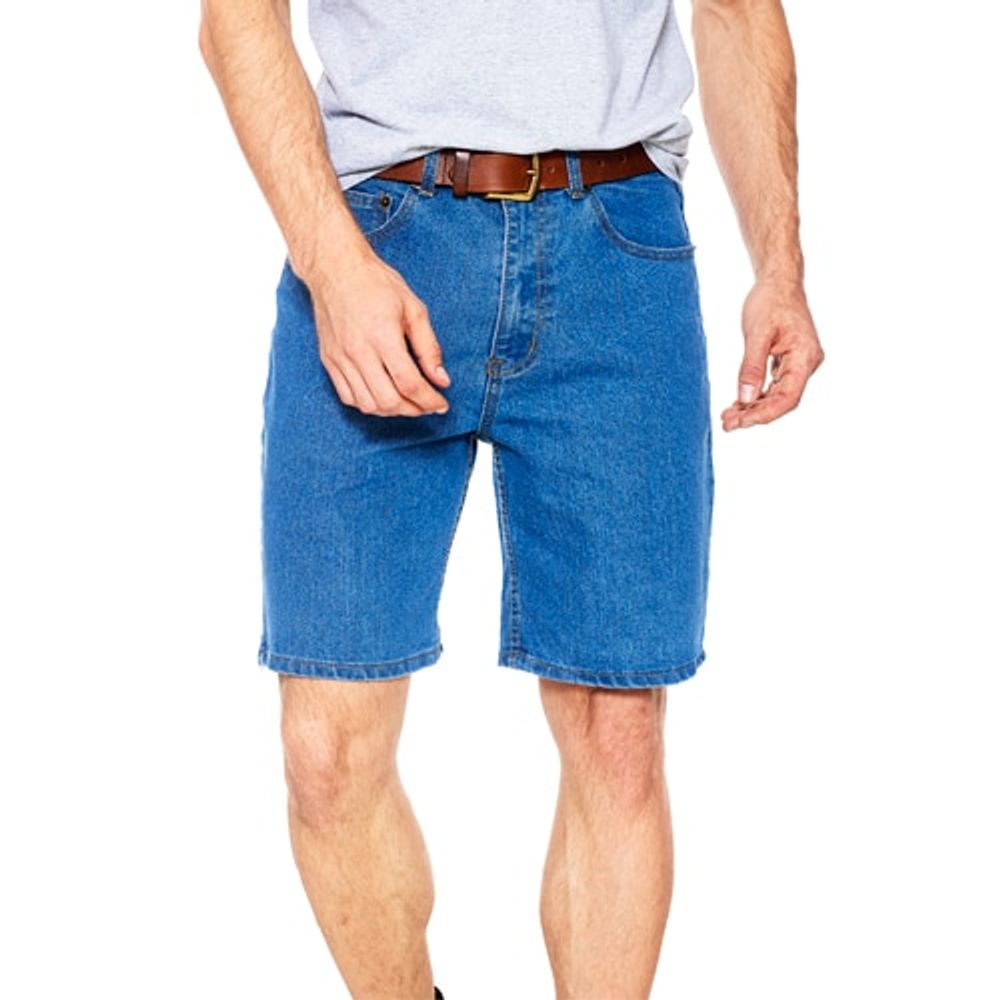 Young Mens Architect(R) Jean Co. Regular Fit Stretch Denim Shorts