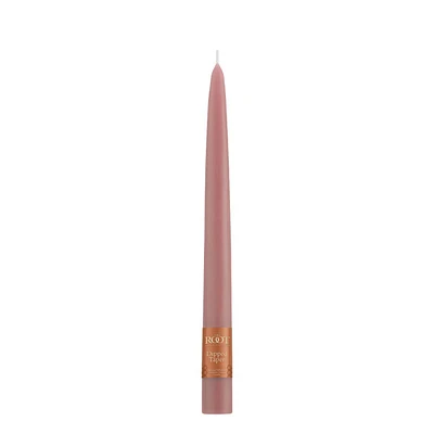 Root Candles 9x7/8in. Taper Candle - Dusty Rose