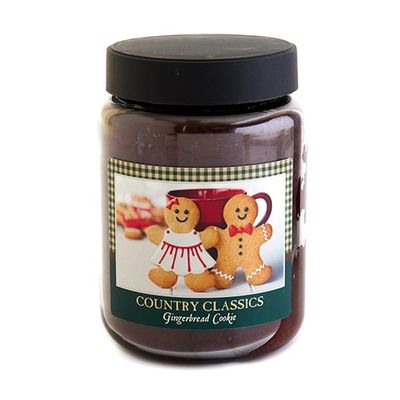 Country Classics Gingerbread Cookie 26oz. Jar Candle