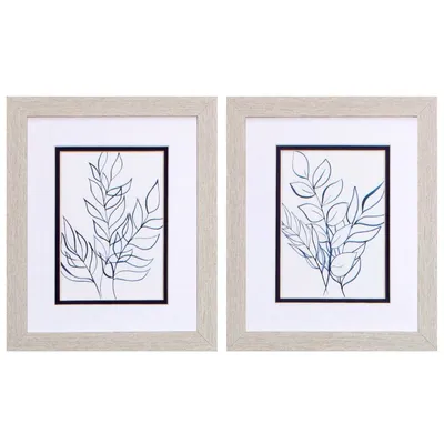 Propac Images(R) 2pc. Blue Stems Wall Art