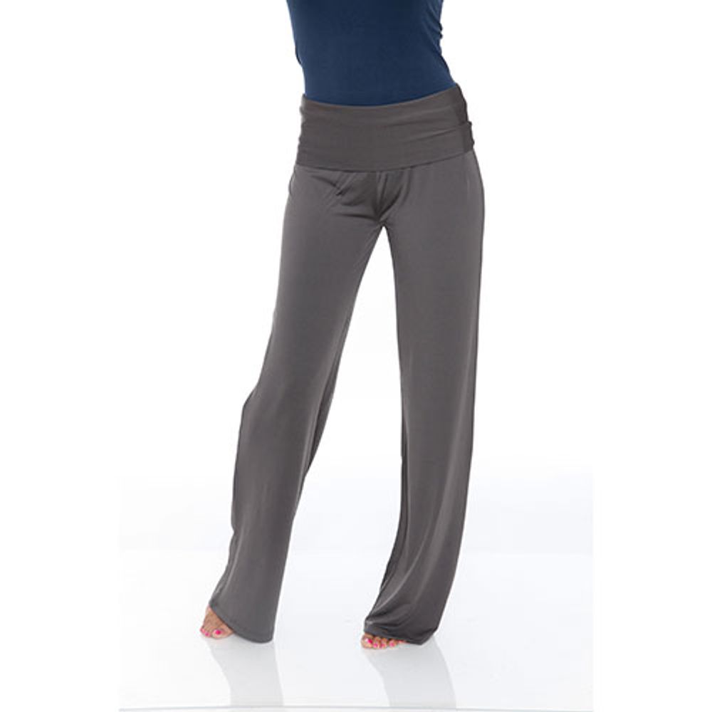 Womens White Mark Solid Palazzo Pants