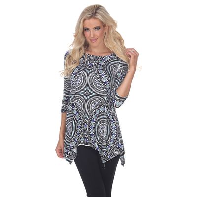 Womens White Mark Maji Bold Geometric Print Tunic