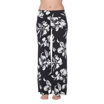 Womens White Mark White Floral Print Palazzo Pants