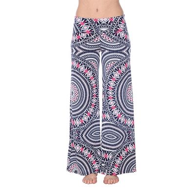 Womens White Mark Geometric Print Palazzo Pants