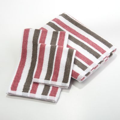 Soft Embrace Stripe Bath Towel Collection