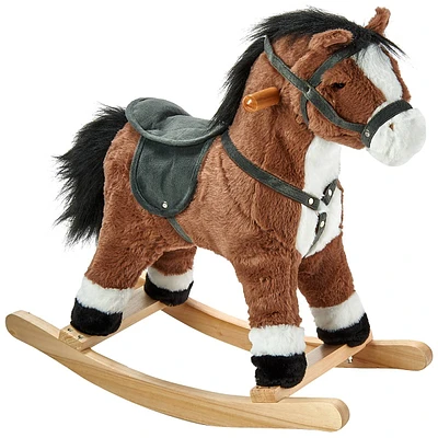 Linzy Toys Plush Ride-On Horse