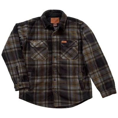 Mens Mountain Ridge Plaid Shirt Jacket