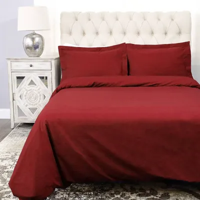 Superior 300TC Cotton Percale Duvet Cover Set