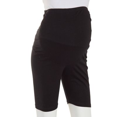 Womens Times Two Lycra(R) Maternity Bike Shorts