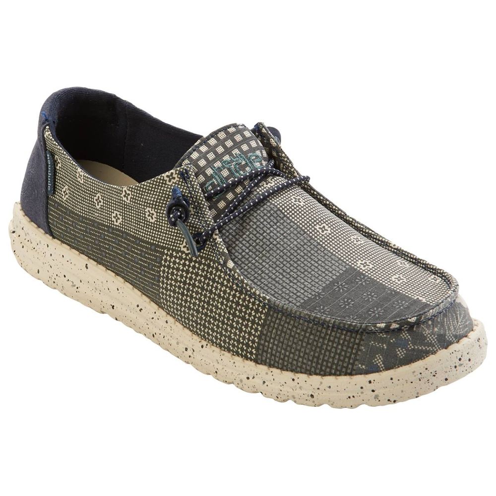 Hey Dude Womens Hey Dude Wendy Patch Geo Cone Casual Boat Shoes |  Connecticut Post Mall