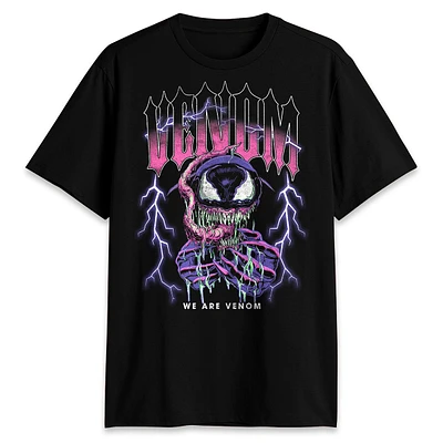 Young Mens Lightning Venom Graphic Tee