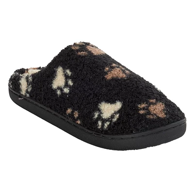 Mens Preswick & Moore(R) Boxed Paw Print Slippers