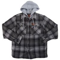 Plaid Polar Fleece Jacket 