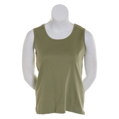 Womens Hasting & Smith Basic Solid Tank Top