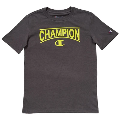 Boys (8-20) Champion(R) Short Sleeve Arch Graphic Tee