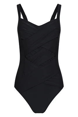 Bandage Tummy Control Womens Swimsuit