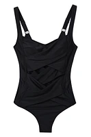 Bandage Tummy Control Womens Swimsuit