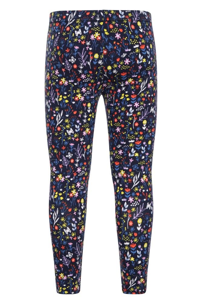 Patterned Casual Kids Leggings Multipack