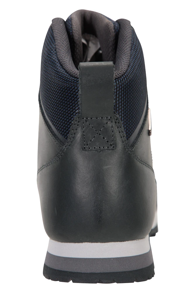 Pilgrim Mens Leather Waterproof Outdoor Boots