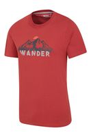Wander Organic Cotton Mens T-Shirt