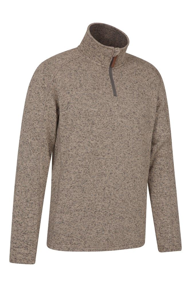 Idris Mens Half-Zip Fleece