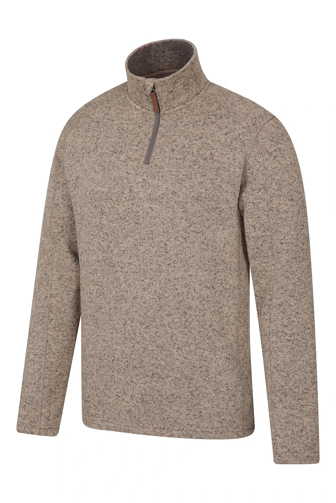 Idris Mens Half-Zip Fleece