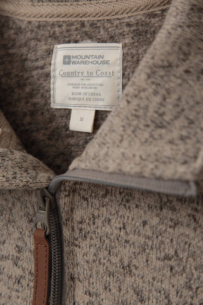 Idris Mens Half-Zip Fleece