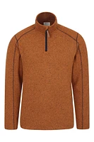 Idris Mens Half-Zip Fleece