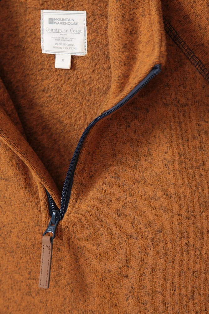 Idris Mens Half-Zip Fleece