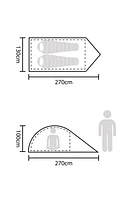 Festival Dome 2 Man Tent