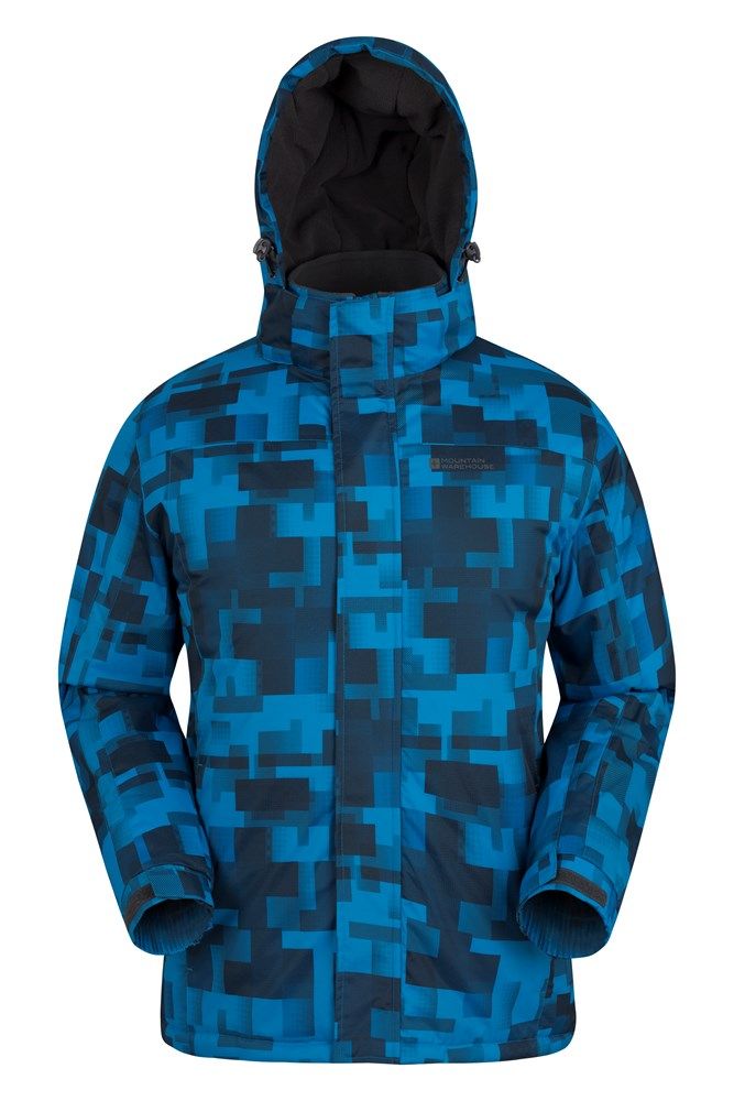 Shadow Mens Printed Ski Jacket