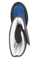 Kids Caribou Single Stripe Adaptive Snow Boots