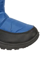 Kids Caribou Single Stripe Adaptive Snow Boots