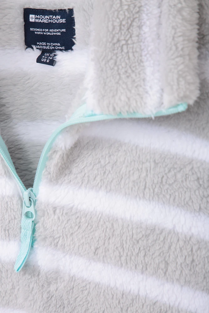 Nessy Stripe Womens Fleece