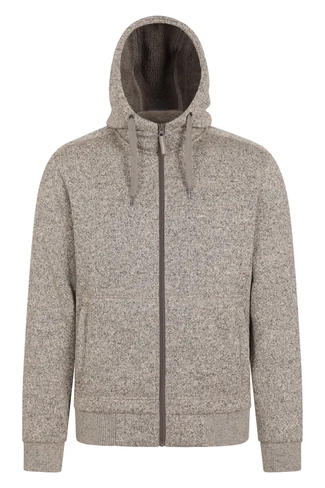 Nevis Mens Fleece Lined Hoodie