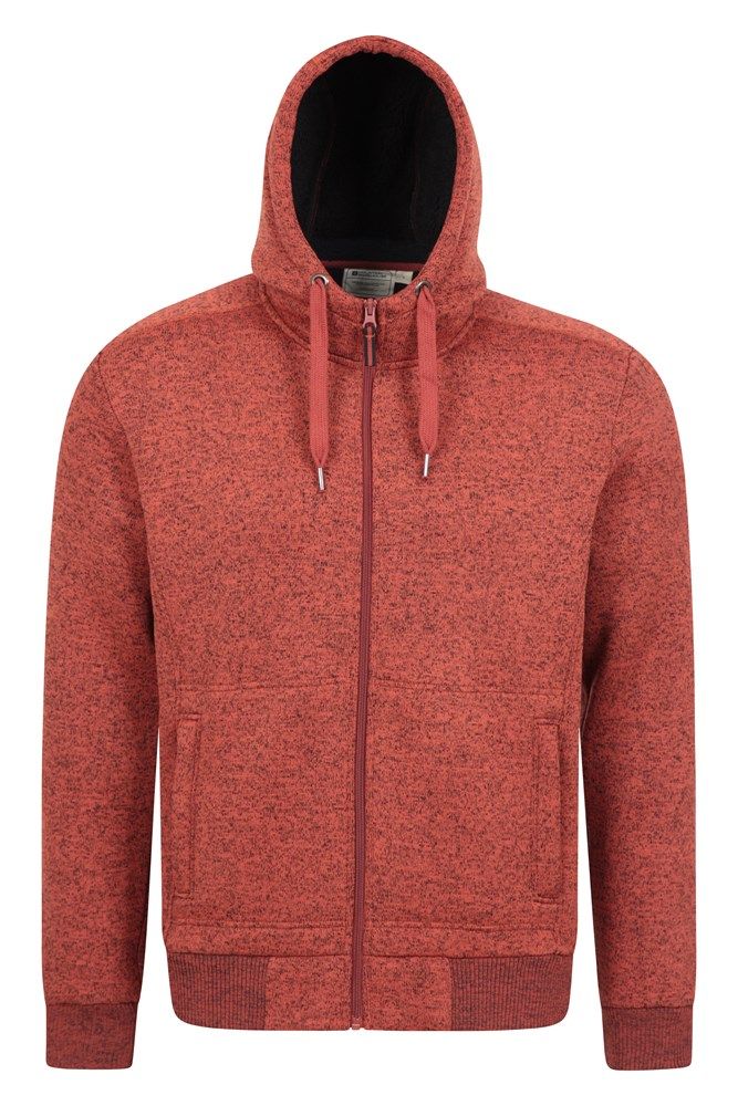 Nevis Mens Fleece Lined Hoodie
