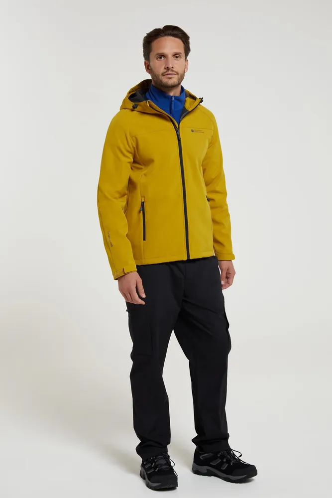 Exodus Mens Water-Resistant Softshell Jacket