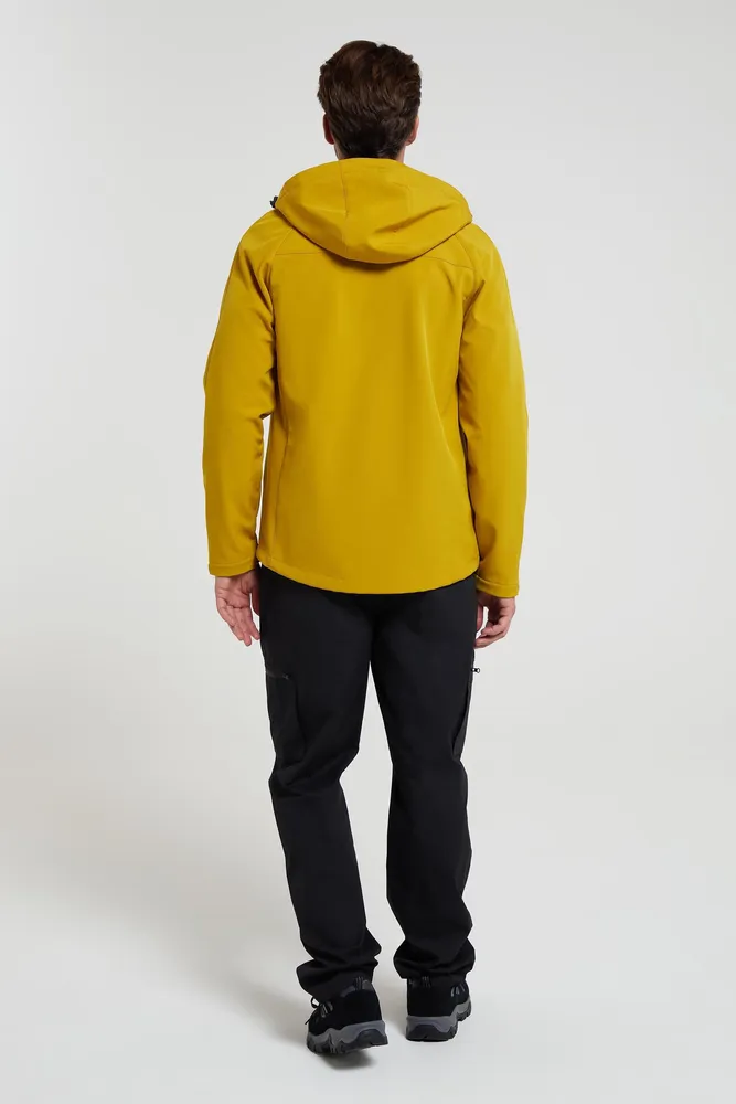 Exodus Mens Water-Resistant Softshell Jacket